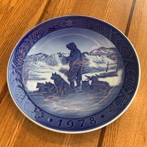 1978 ROYAL COPENHAGEN Christmas Plate
